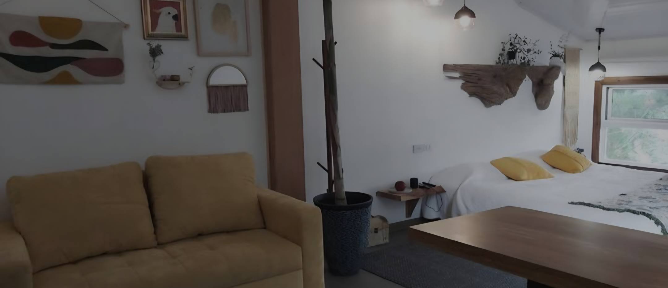 Interior de apartamento estudio en Ciudad Quesada